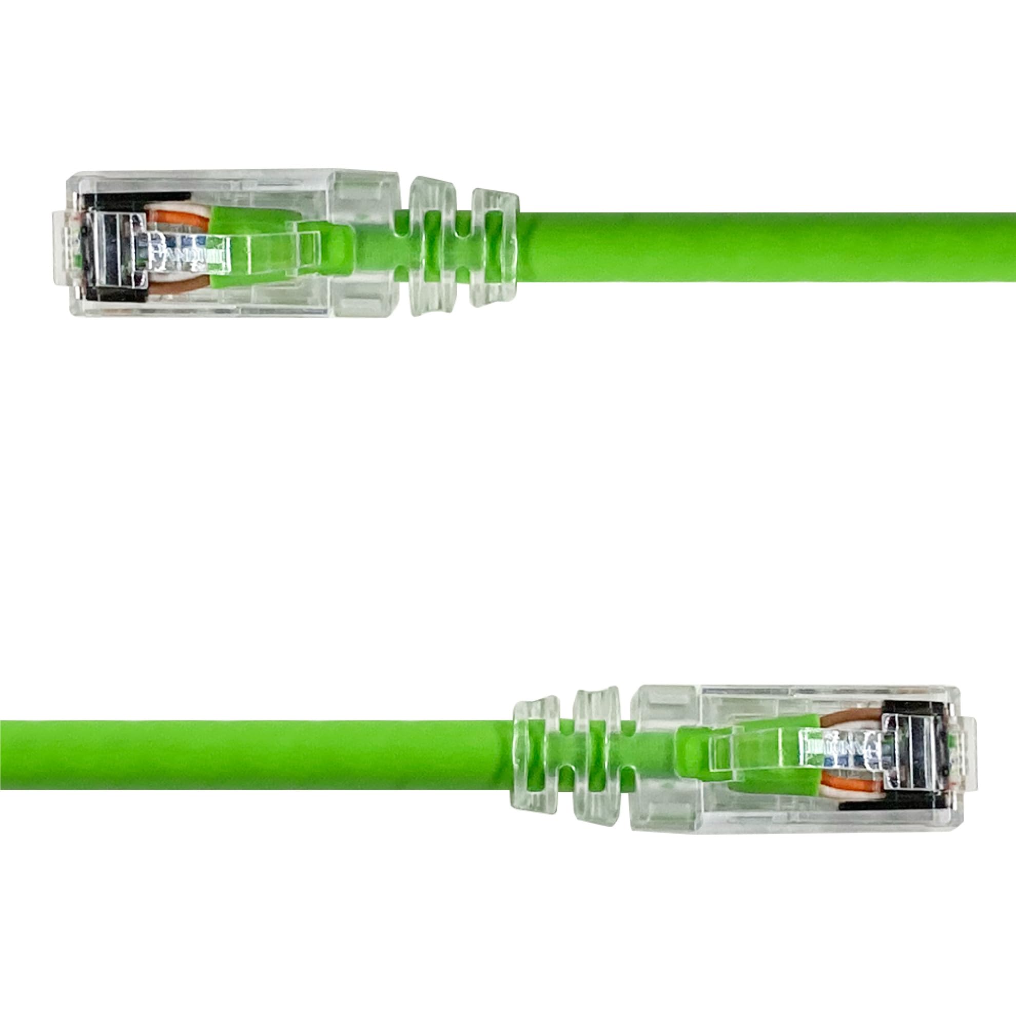Cat6 LANケーブル　緑 Amazon.co.jp: craftmusic CAT6 単線LANケーブル 若草色(GG) パンド